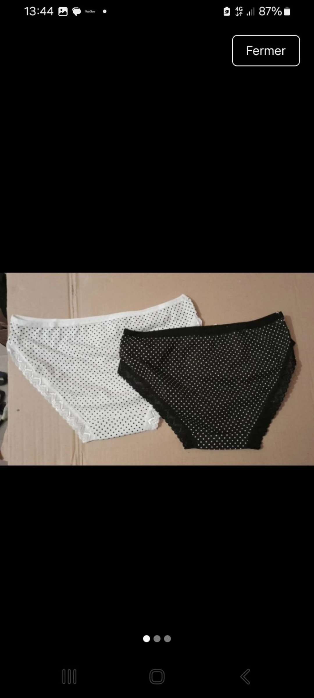 Magnífico lote de 3 culottes talla 40 42 nuevas leer bien gracias – photo 3